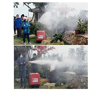 馬祖天后宮也使用我們的產品《3HP細水霧設備》