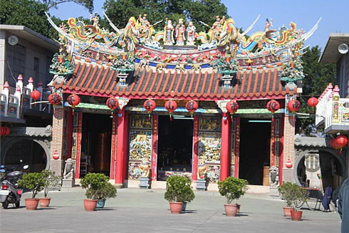 彰化县县定古蹟鹿港凤山寺